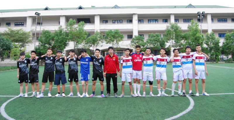 Tổ chức các giải bóng đá cho học sinh trường thpt dân lập tốt ở hà nội