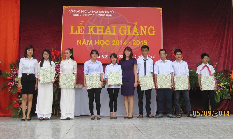 Trường thpt dân lập Phương Nam Hà Nội, các hoạt động giáo dục nổi bật năm học 2014-2015 