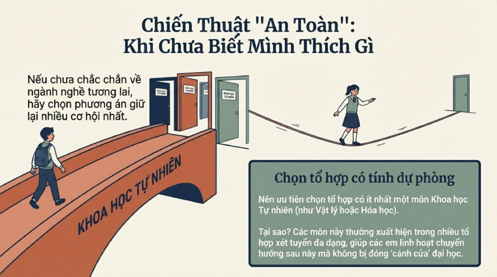 Lựa chọn chiến thuật "An toàn" khi chưa rõ mình thích gì